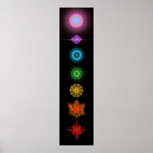 Póster Seven Chakras (Frente)