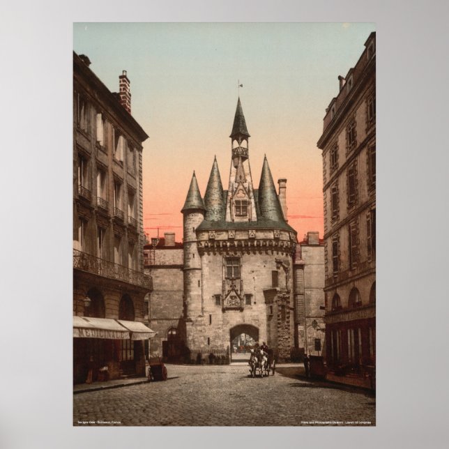 Poster Sevigne gate, Bordeaux, França (Frente)