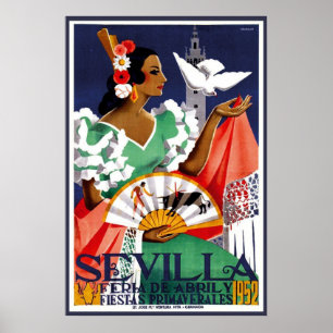 Poster Sevilha Andaluzia