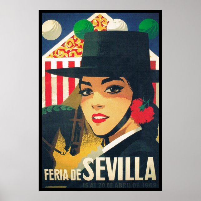 Póster Sevilha, Espanha (Frente)
