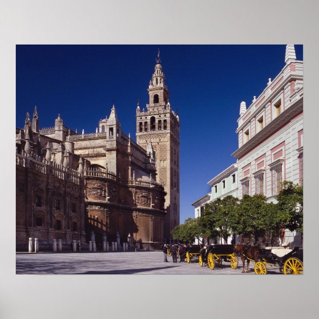 Póster Sevilha, Espanha | La Giralda (Frente)