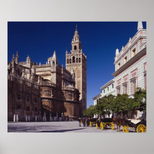 Póster Sevilha, La Giralda da espanha  