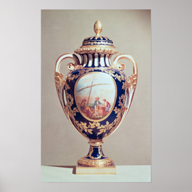 Póster Sevres vase, médio do século XVIII (Frente)