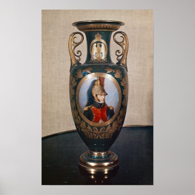 Póster Sevres vase representando Louis Bonaparte (Frente)