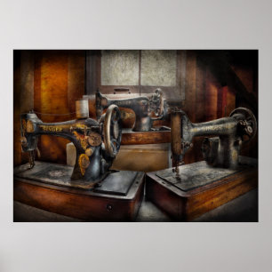 Póster Sewing - um coro de três