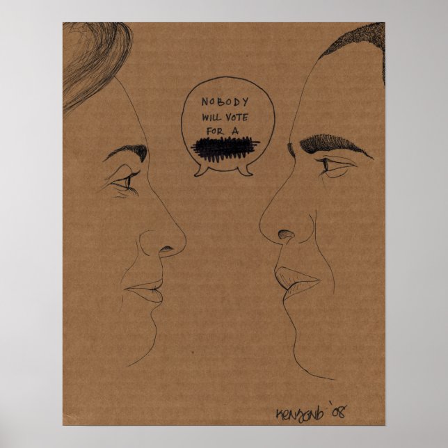 Póster Sexismo vs Racismo (Frente)