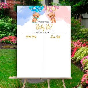 Poster Sexo de Bear revela gráfico de Menino ou Rapariga