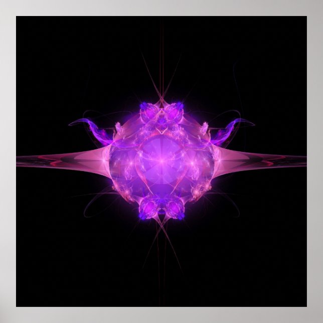 Póster Sexta Chakra - Ajna - O Terceiro Olho (Frente)