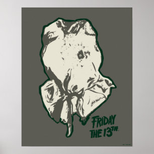 Poster Sexta-feira, 13 Jason Voorhees Burlap Sack