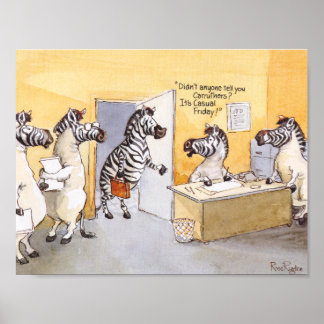 Poster Sexta-feira casual