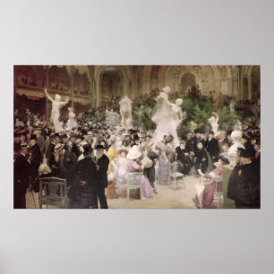 Póster Sexta-feira no Salão de beleza de artistas