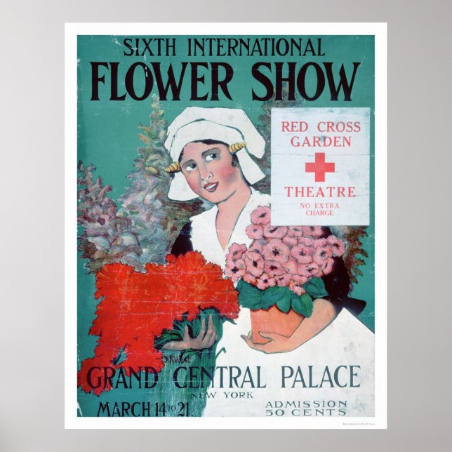 Poster Sexta Flower Show Internacional (US00282) (Frente)