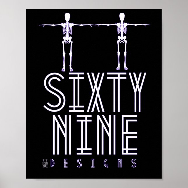poster "SEXTA NOVE DESIGNS" (Frente)