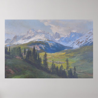 Poster Sextner Sonnenuhr por Konrad Petrides