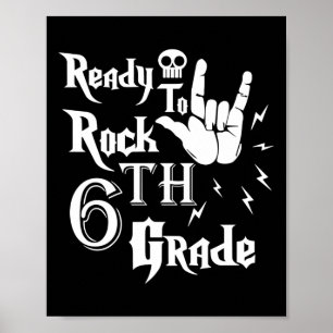 Poster Sexto Grau Pronto Para Balançar 6 De Volta À Escol