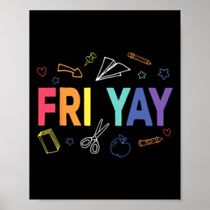 Poster Sextou Feliz Sexta-feira Divertido Fim de Semana P