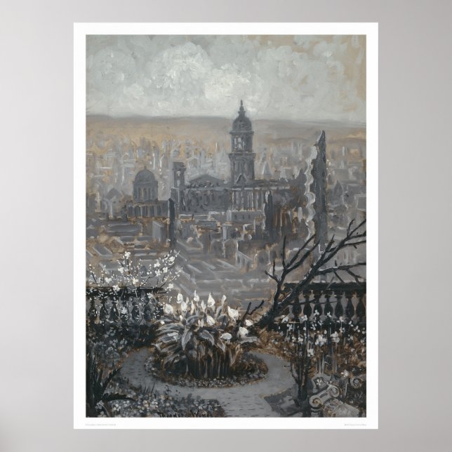 Poster SF após o terremoto e o incêndio de 1906 (1190) (Frente)