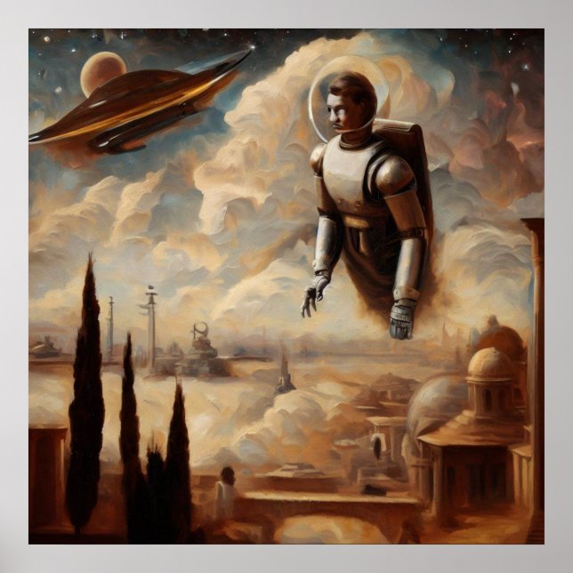 Poster SF Estilo de Mestrados Italiano 1 (Frente)