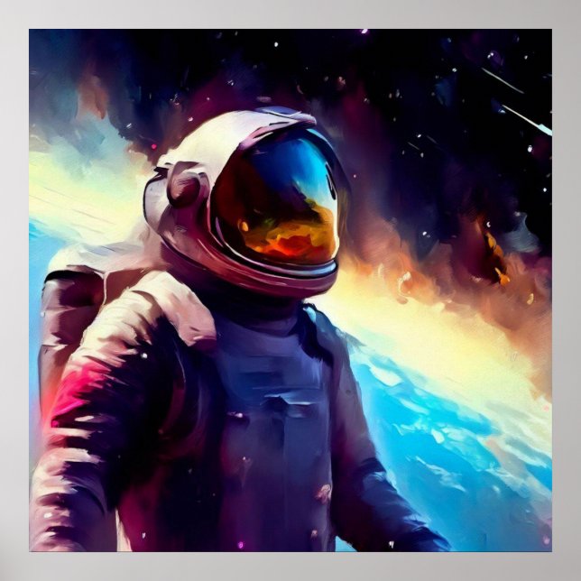 Poster SF Herói do Espaço 1 (Frente)