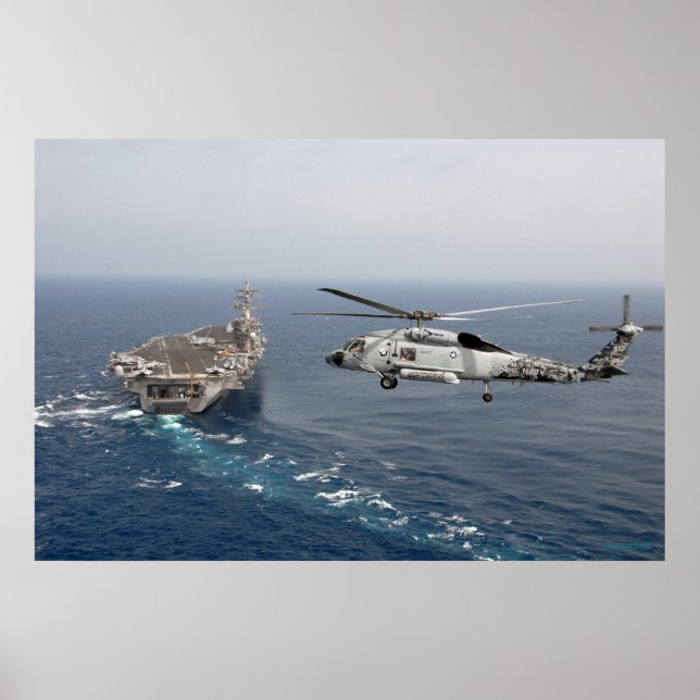 Póster SH-60F Sea Hawk (Frente)