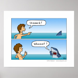 Poster Shaaark! O que é isso? poster?