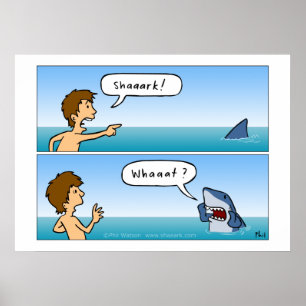 Poster Shaaark! O quê? Pôster
