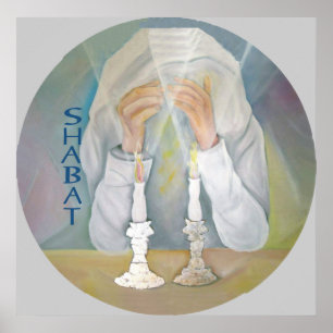 Póster Shabat