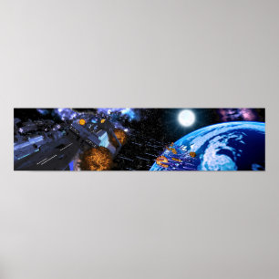 Poster Shadows over Blue Heaven