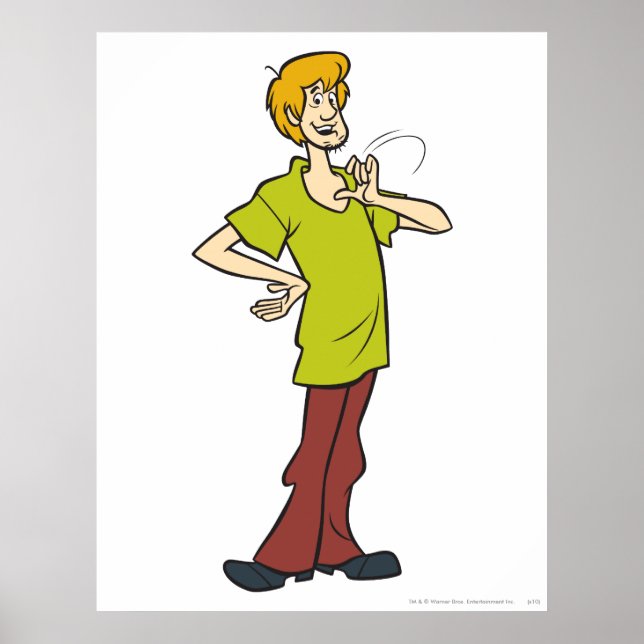Poster Shaggy Gesturing (Frente)