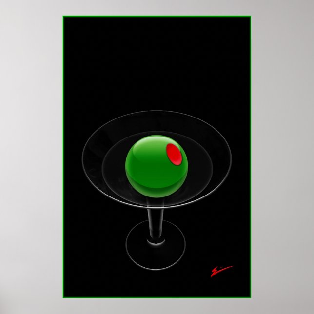 Póster Shaken Not Stirred (Noite) (Frente)