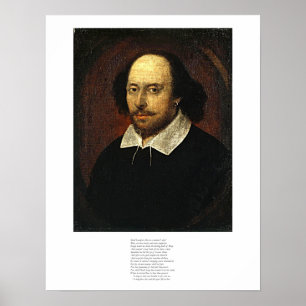 Póster Shakespeare Sonnet # 18