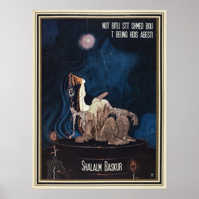 Póster Shalalm Baskur II (Frente)