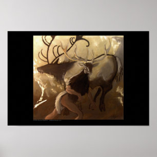 Póster Shaman de Trois Frères