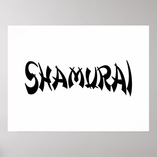POSTER SHAMURAI (Frente)