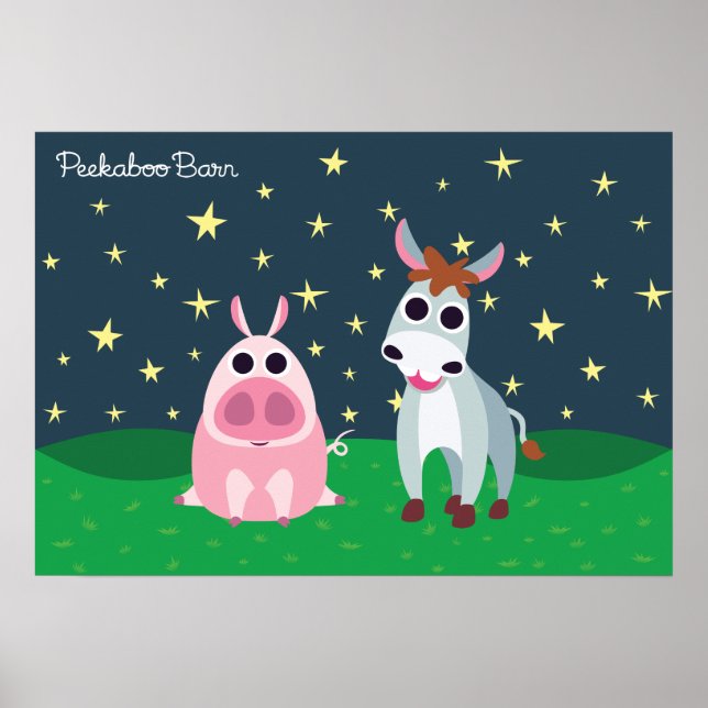 Póster Shane e Leary à Noite (Frente)