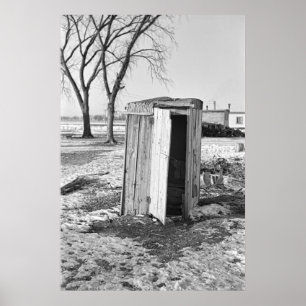 PÓSTER SHANTY TOWN OUTHOUSE1936