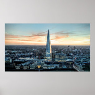 Poster Shard, Londres, Reino Unido