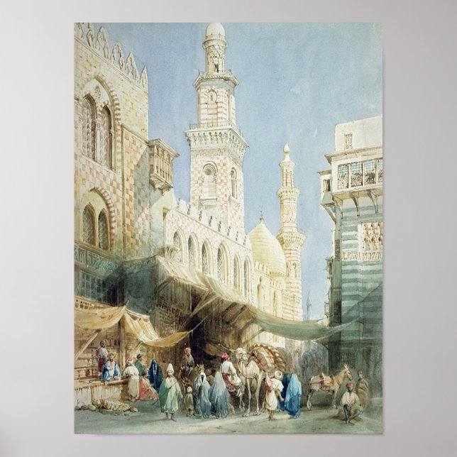 Poster Sharia El Gohargiyeh, Cairo (Frente)