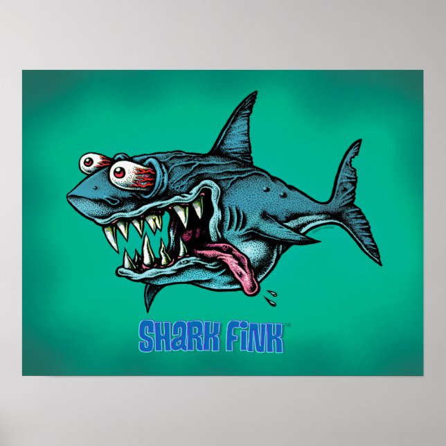 PÓSTER SHARK FINK! (Frente)