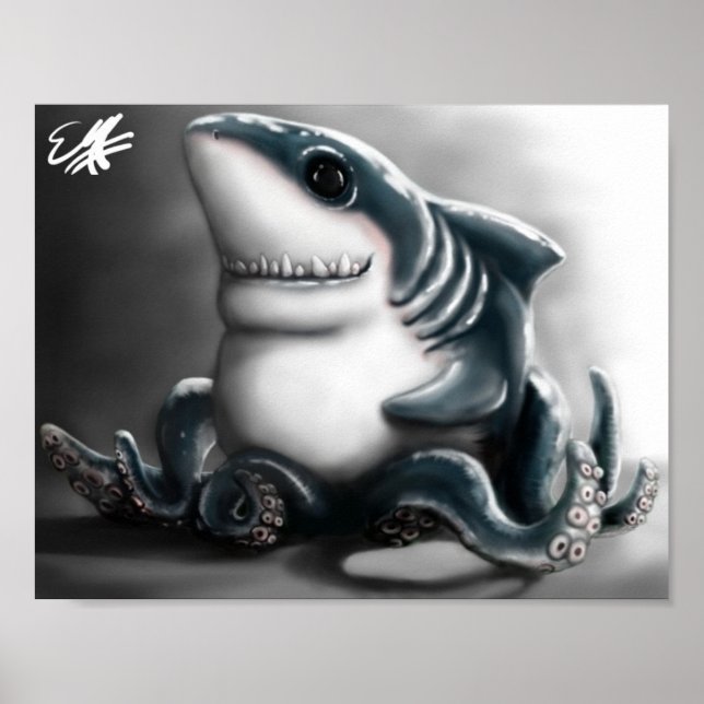 PÓSTER SHARKTOPUS (Frente)