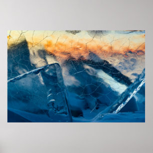 Poster Shattered glass