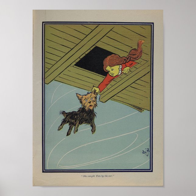 Poster She Caught Toto by the Ear. (Frente)