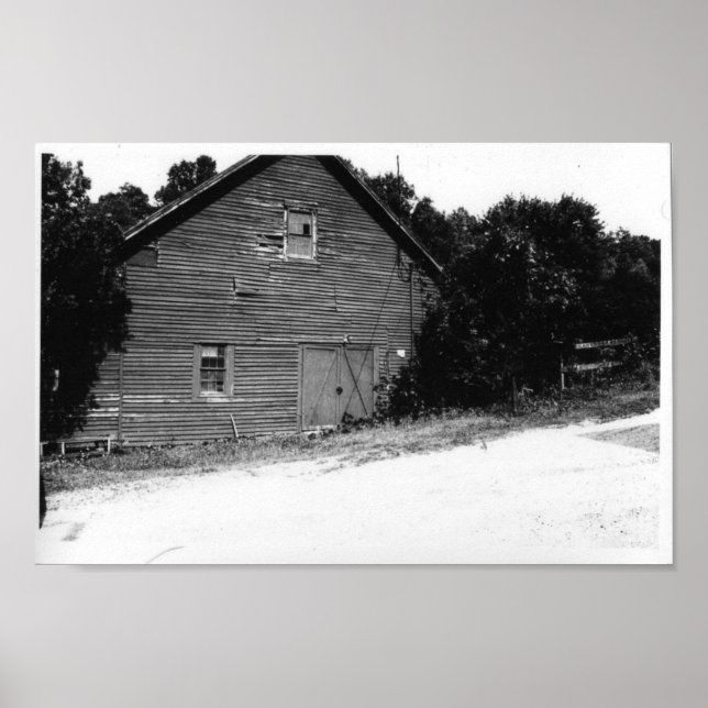 Póster Shed Antigo (Frente)