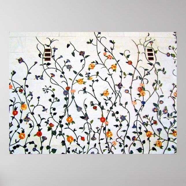 Poster Sheik Zayed Grand Mosque Foyer (Frente)