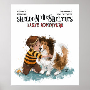 Poster Sheldon o Sheltie