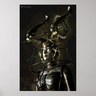 Póster Shell na Escuridão