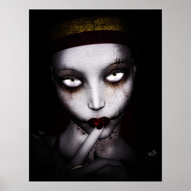 Póster Shh. (Frente)