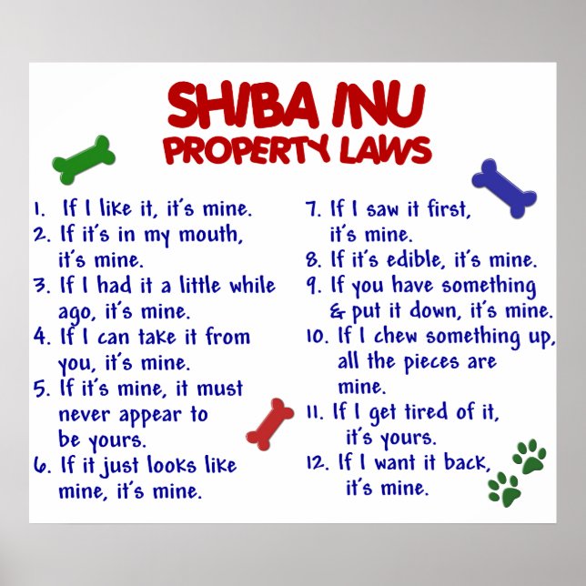 PÓSTER SHIBA INU PL2 (Frente)