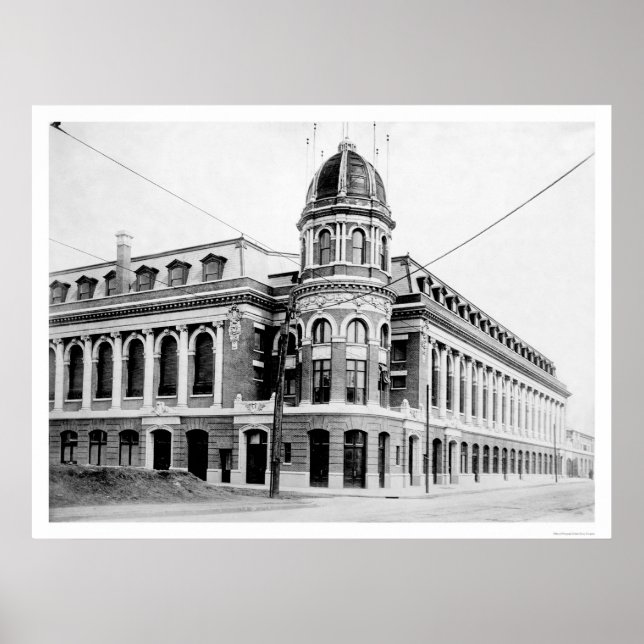 Póster Shibe Park Baseball 1913 (Frente)