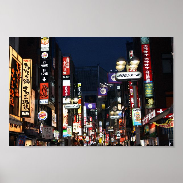 Póster Shibuya Lights (Frente)